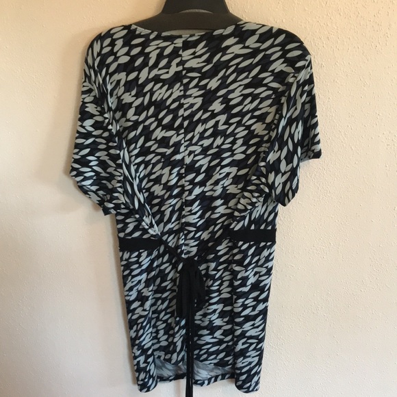 75)Pretty APOSTROPHE’ tunic w self-belt size 20-22 - Picture 7 of 7